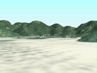 敷地に立って地形を確認する大切さ